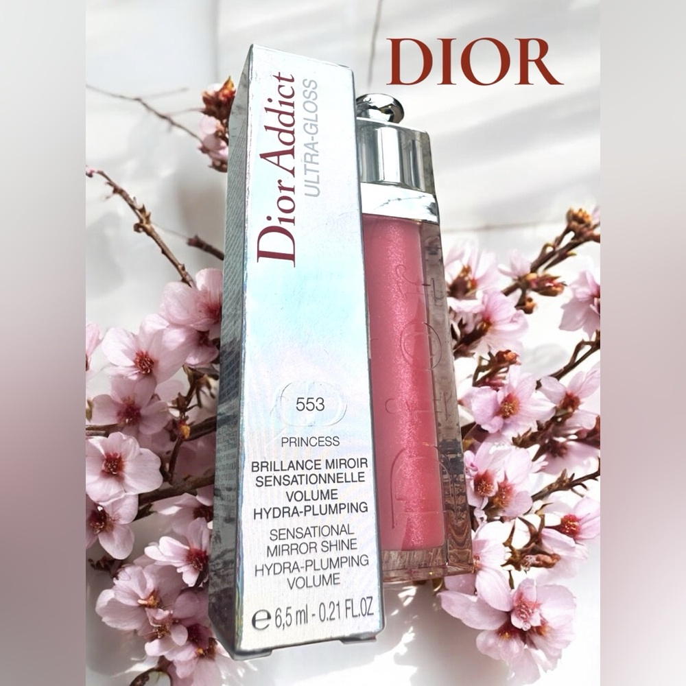 DIOR ADDICT ULTRA-GLOSS 553 PRINCESS HYDRA-PLUMPING LIPGLOSS. NEW IN BOX. - Picture 9 of 9